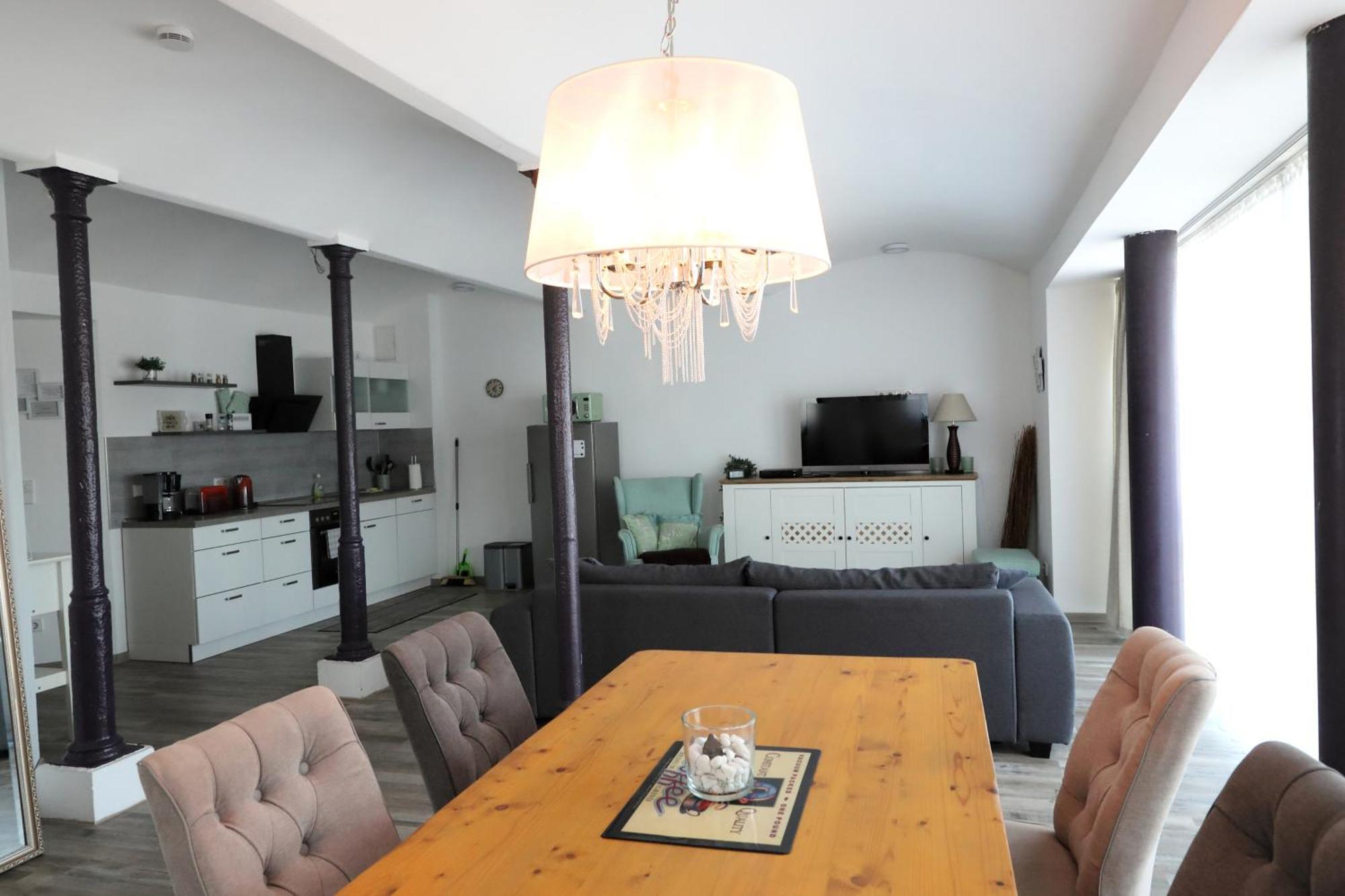 Gut Kuhfs Appartement Grosszossen Buitenkant foto